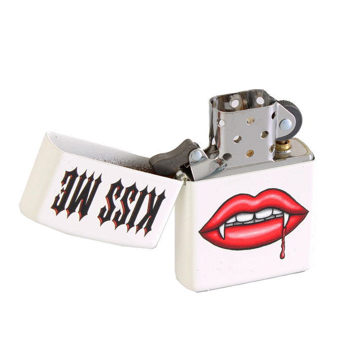 Zippo Kiss Me Design White Unisex 3