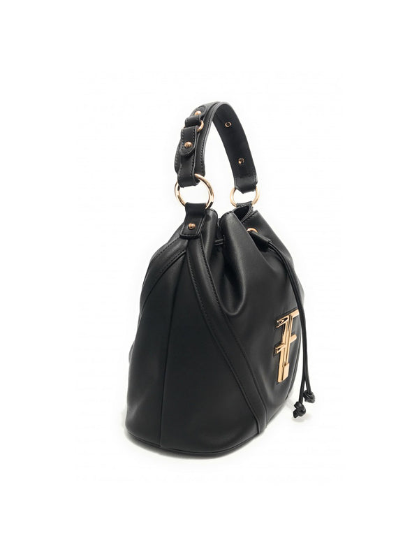 Fracomina Bucket Bag Black Bucket Bag Women-2