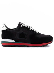 Atlantic Stars Sneakers Casual Lacci Sport Fashion Style Nero Uomo