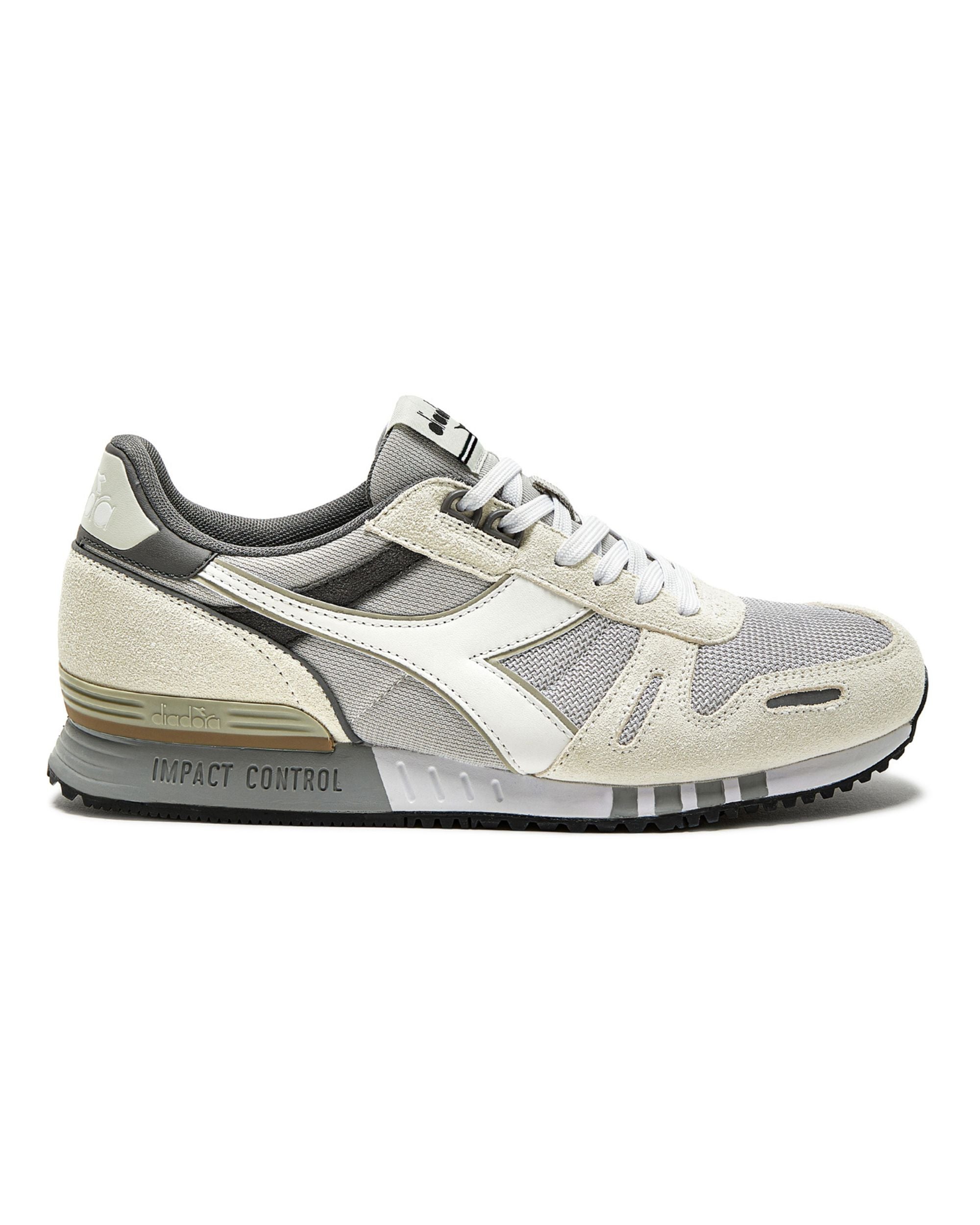 Diadora Sneakers Titan Leather/Fabric Grey