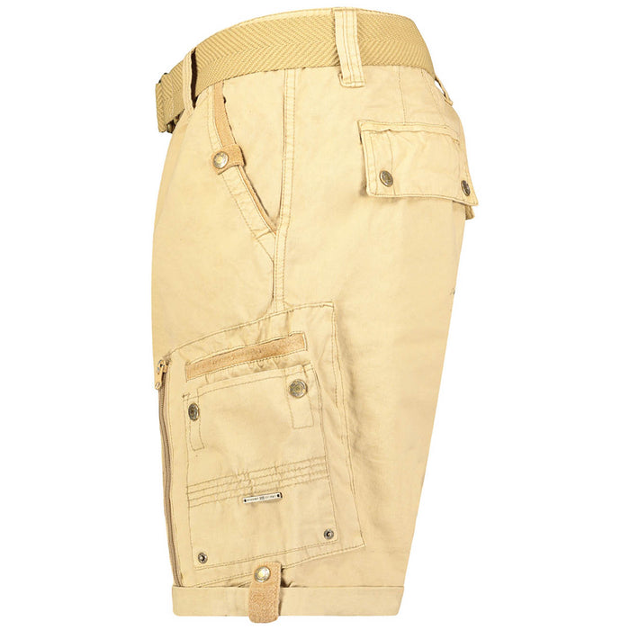 Geographical Norway Pantalone Corto Beige Uomo 5