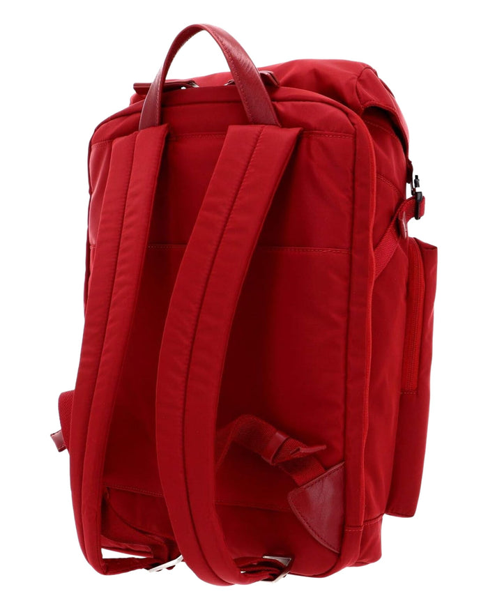 Piquadro In Nylon Rigenerato Con Tasca Porta Computer Rosso Unisex 4