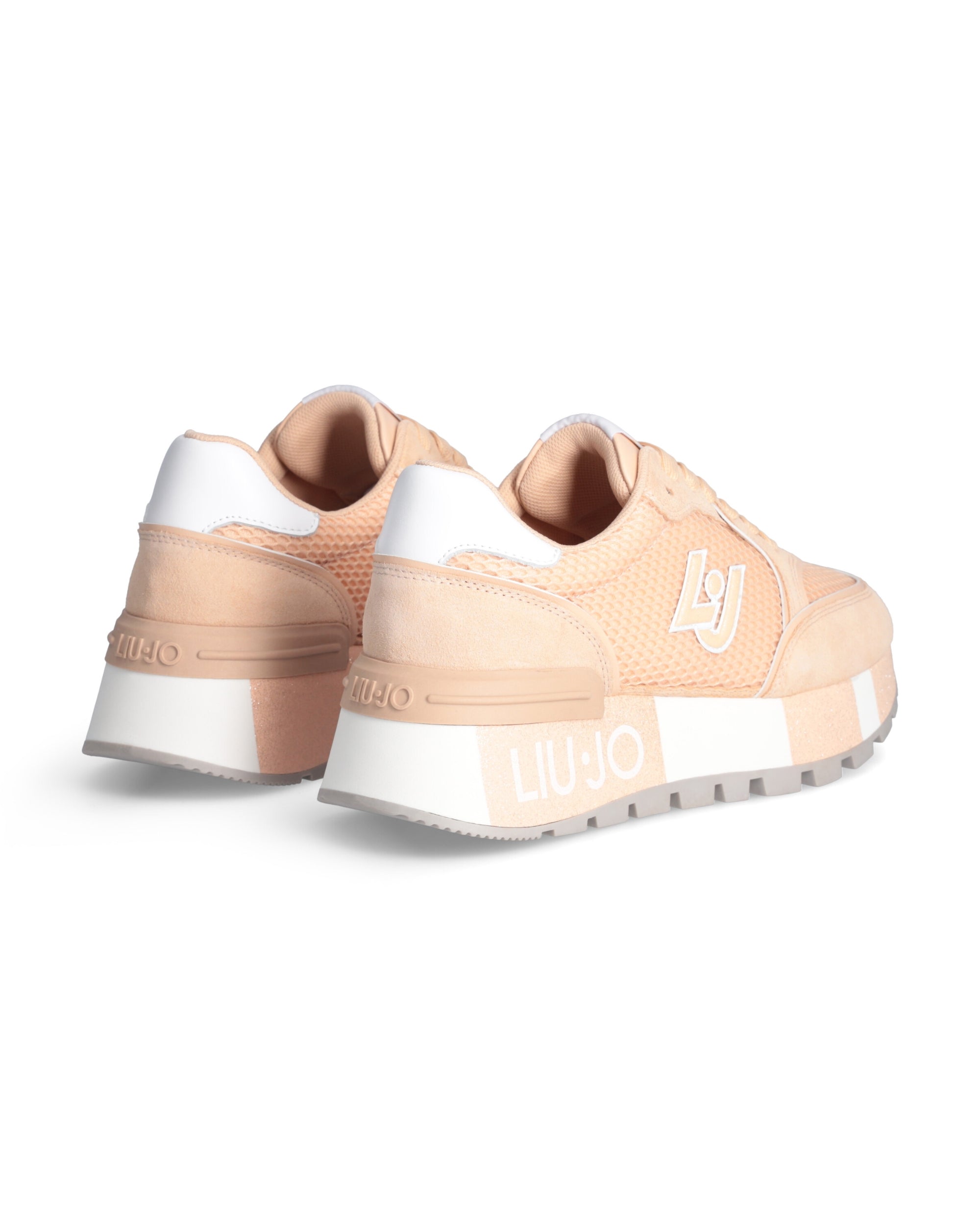 Liu Jo Sneakers Pelle/Suede Arancione