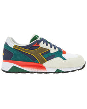 Diadora Sneaker N9002 in Pelle Scamosciata Navy Multicolore