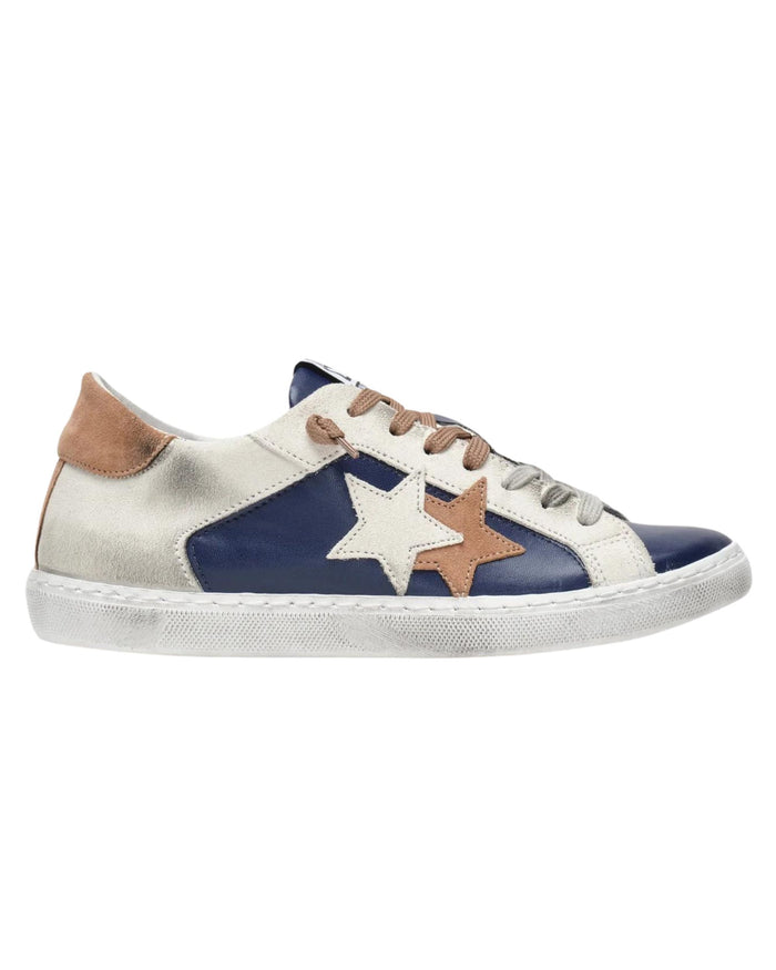 2star Sneakers Low Bicolore Bianco Uomo 1