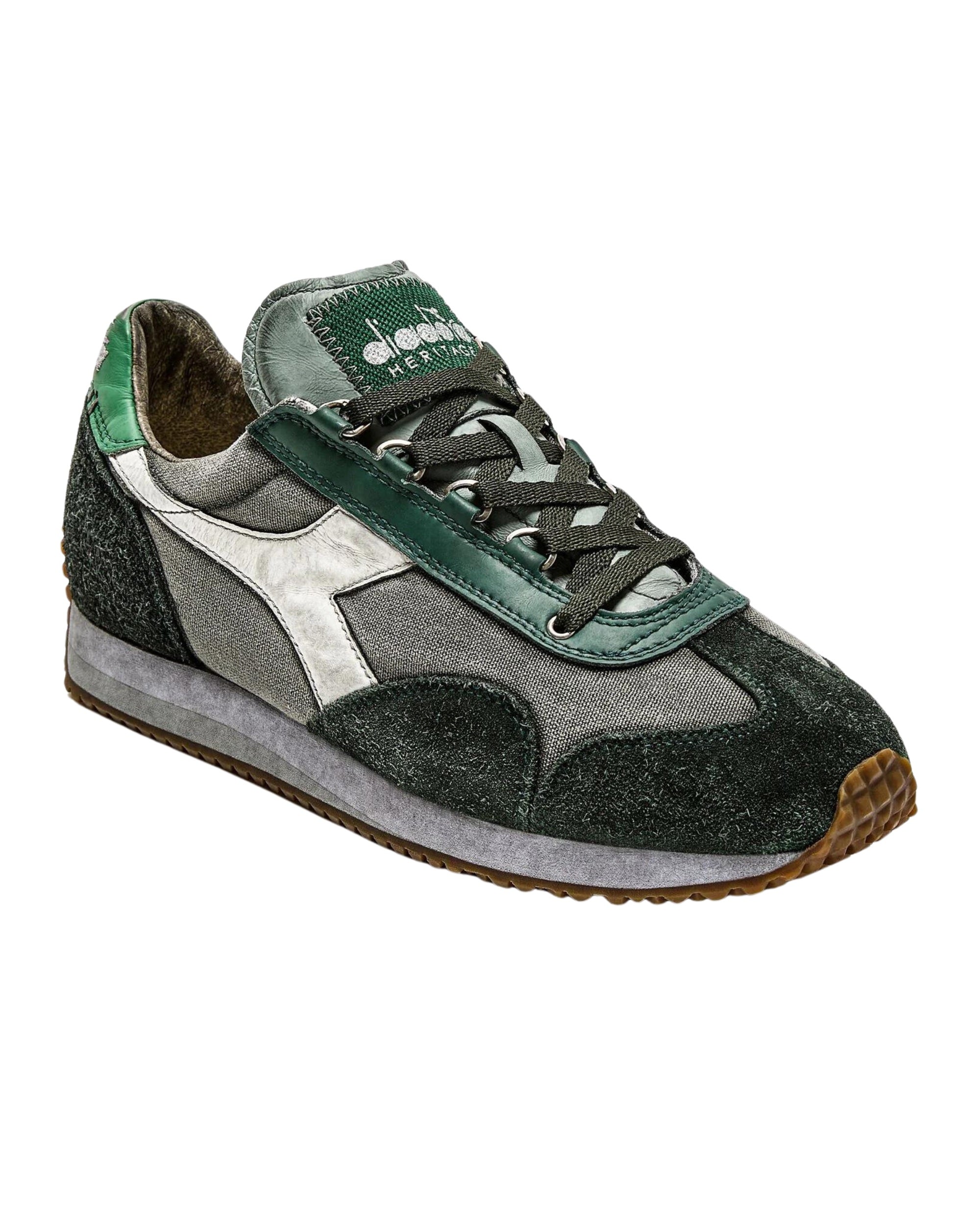Diadora Heritage Sneakers Equipe H Dirty Stone Wash Evo Cowhide Grey