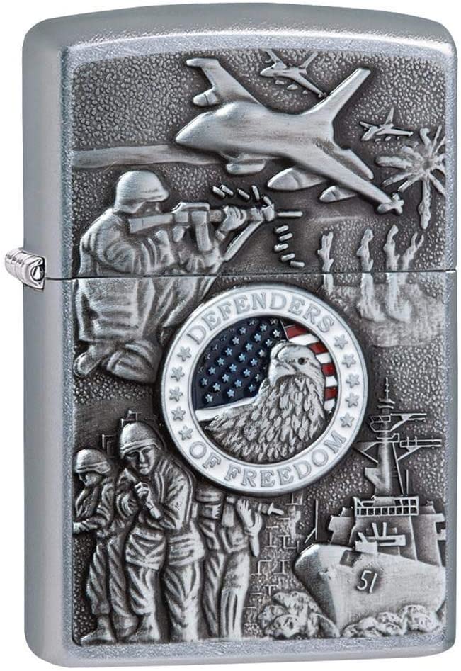 Zippo Windproof Refillable Made In Usa Silver Unisex 1