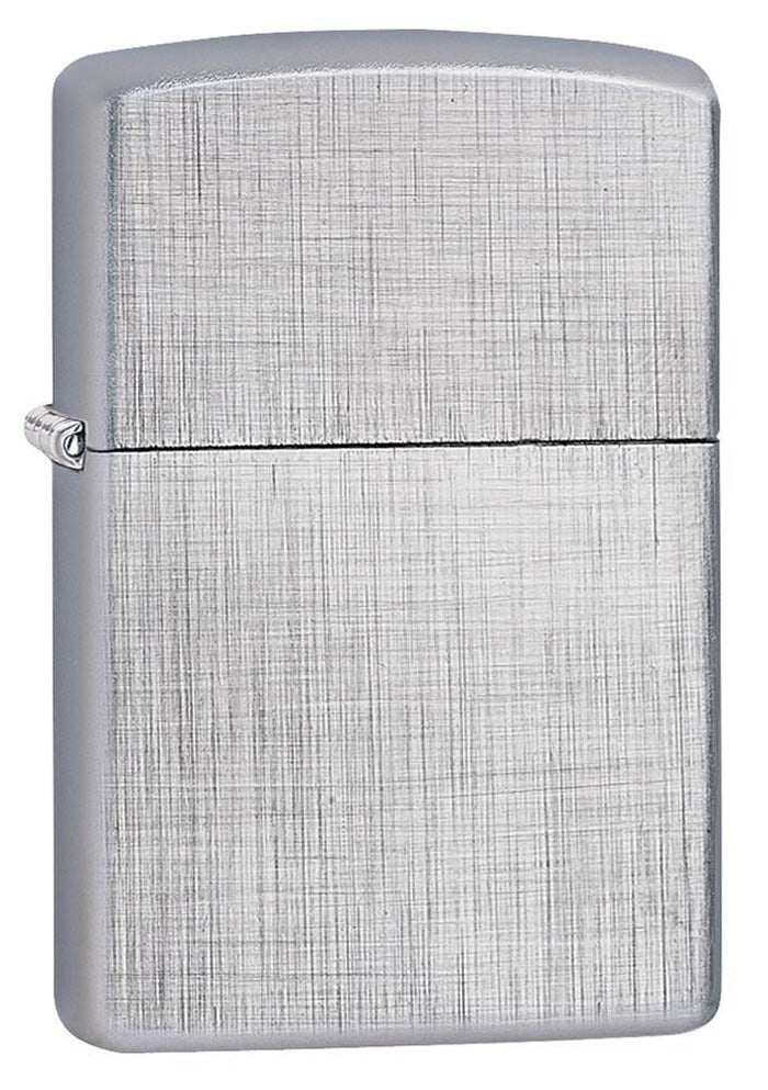 Zippo Linen Weave Classico Argento Unisex 1