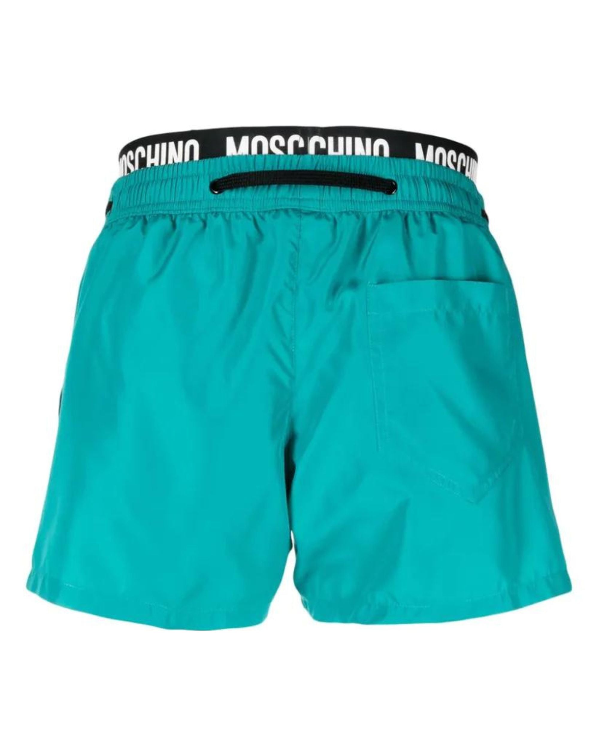 Moschino Swim Short Boxer Short Nylon Green