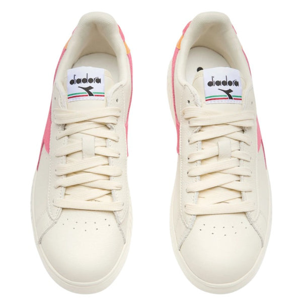 Diadora Sneaker Game Step Pelle Bianco-2