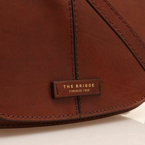 The Bridge Borsa Tracolla Faentina in Pelle Marrone per Donna – Looev