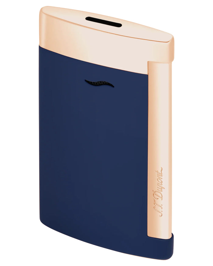 Stdupont Powerful Flame Windproof Rechargeable Slim Blue Unisex 1