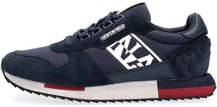 Napapijri Sneaker Ripstop Pelle Blu 3