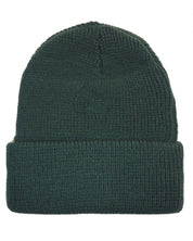 Goorin Bros. Cappello Beanie Hat Cuffia Con Patch Frontale E Logo Su Lato Verde Unisex