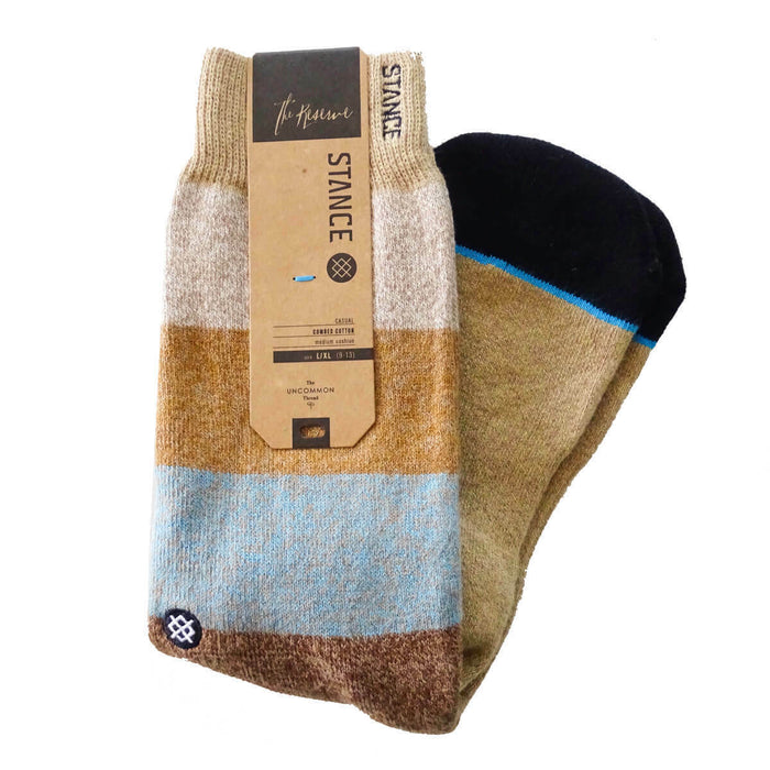 Stance Calze Athletic Combed Cotton Beige Uomo 1