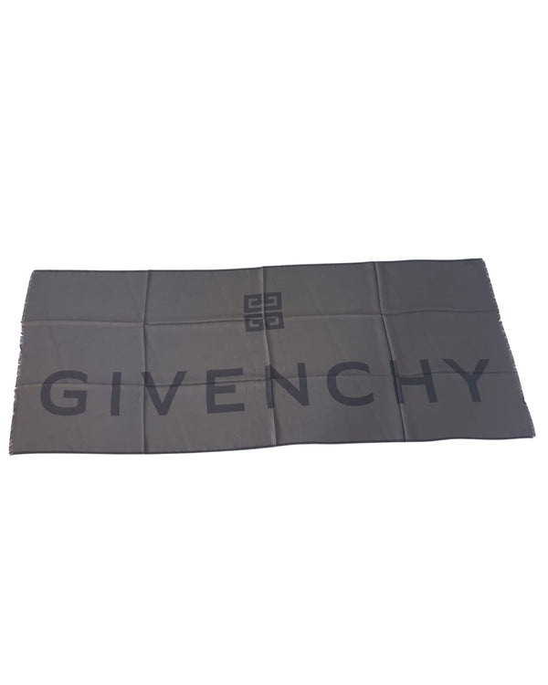 Givenchy Foulard Big Logo Modal/Cashmere Marrone