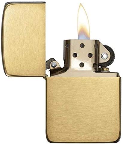 Zippo Windproof Refillable Made In Usa Gold Unisex