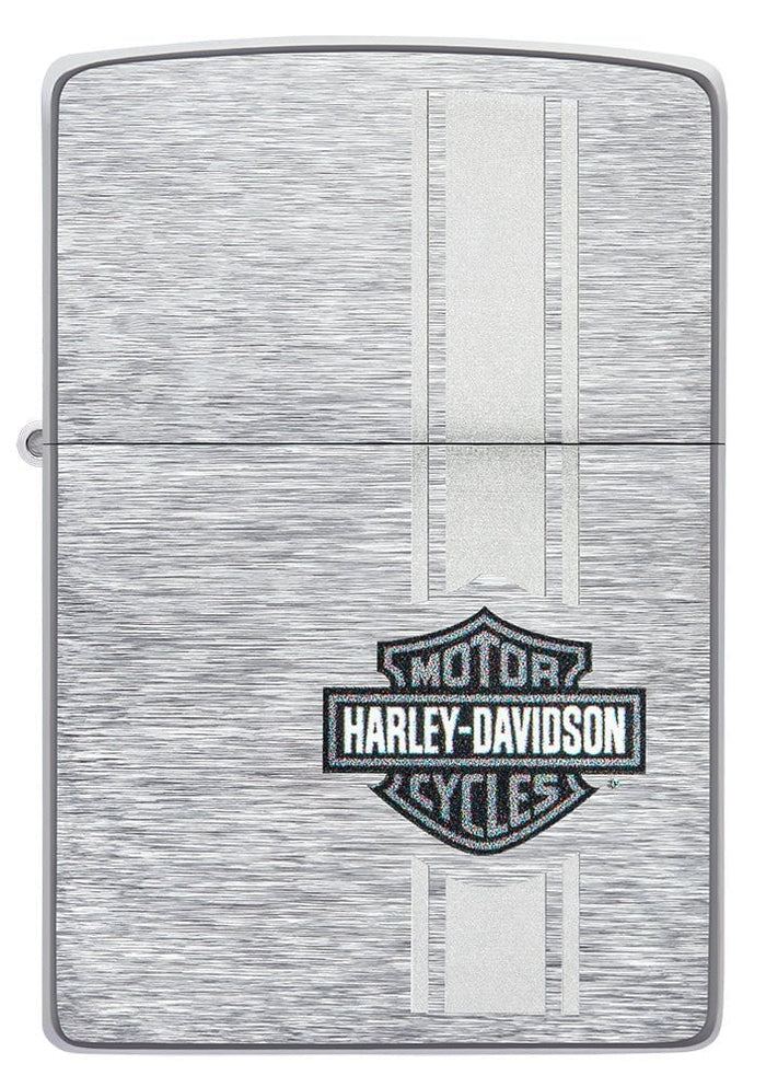 Zippo Harley Davidson Barra Scudo Argento Unisex 2