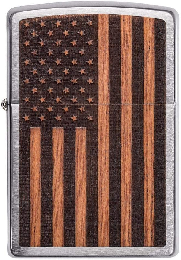 Zippo Windproof Refillable Made In Usa Brown Unisex-2