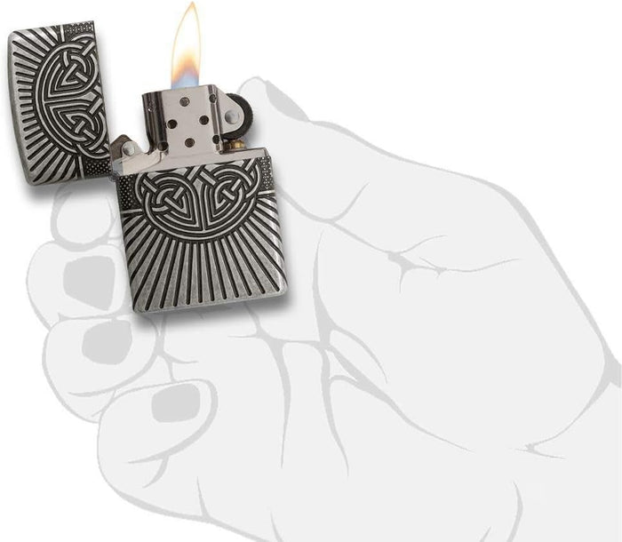 Zippo Armor 360 Multicut Engraving Argento Unisex 5