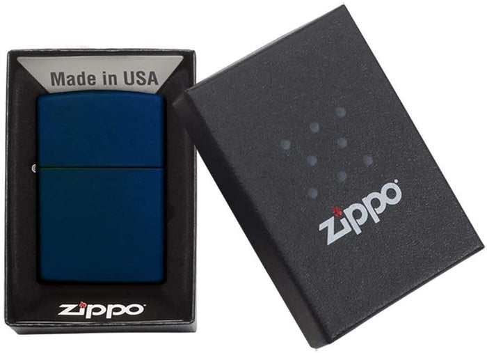 Zippo Navy Matte Blu Unisex 4