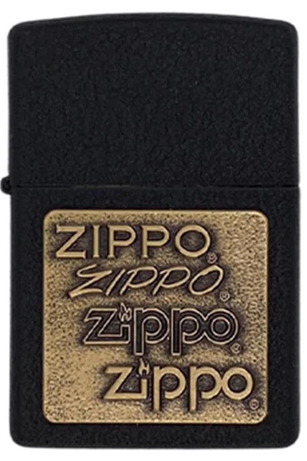 Zippo Windproof Refillable Made In Usa Black Unisex