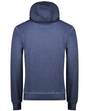 Geographical Norway Felpa Geonorway Con Cappuccio E Zip Parziale Blu Uomo