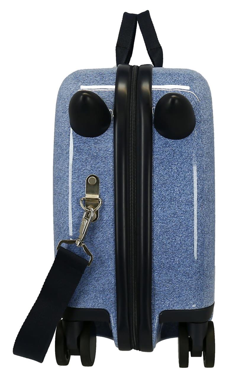 Disney Suitcase For 4 Wheels Minnie Make It Rain Purple Child