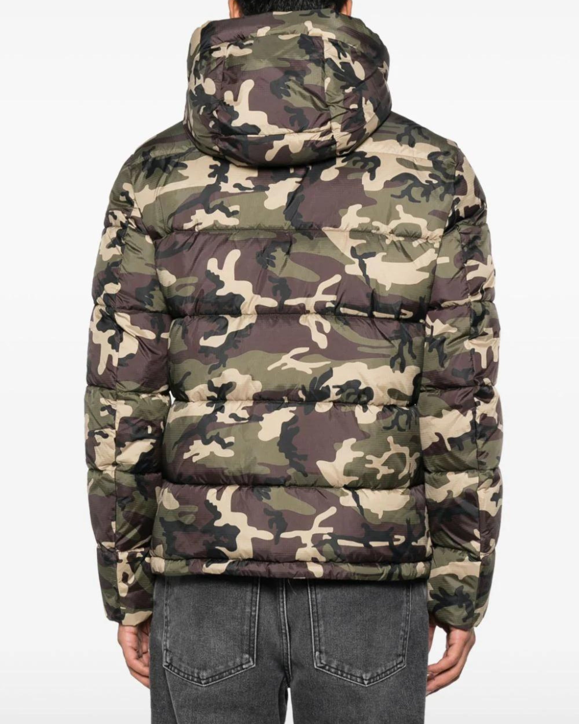 Blauer Green Padded Short Jacket Men