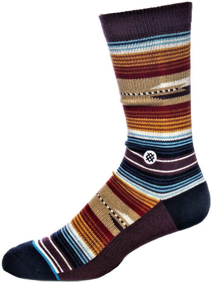 Stance Calze Athletic Combed Cotton Marrone Uomo 1
