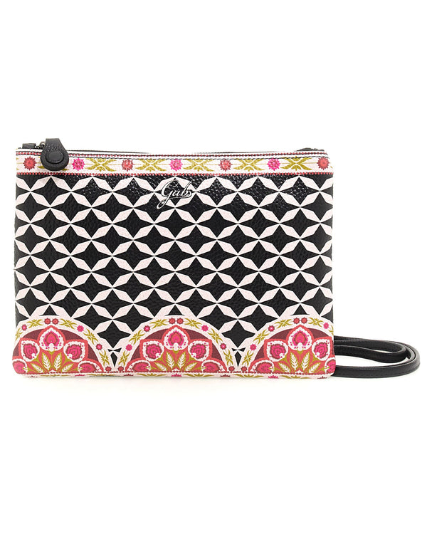 Gabs Pochette Tracolla in Pelle Cani Dogs Pattern