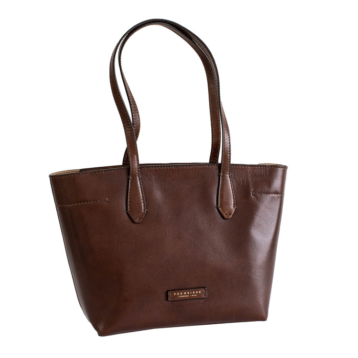 The Bridge Guelfa Shopping Bag Marrone Donna 2