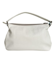 Gabs Shoulder Bag Hammered Leather White