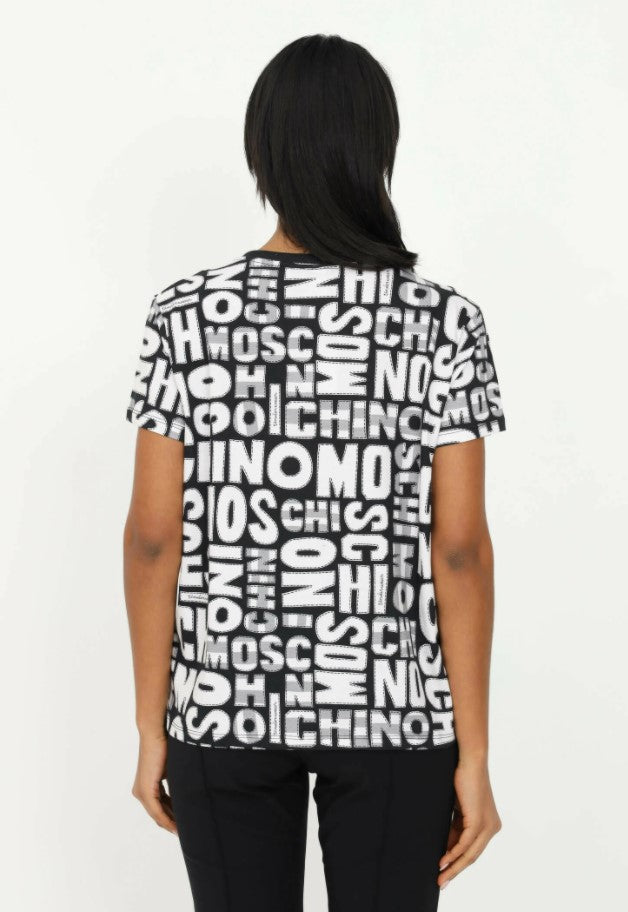 Moschino Underbear T-shirt Girocollo Cotone Nero 3
