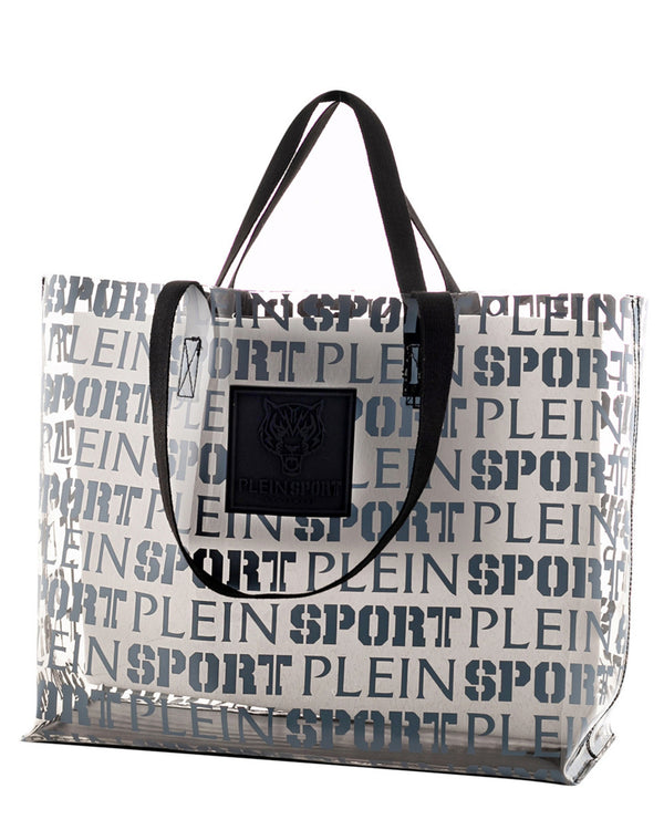 Plein Sport Large Tote Coral Nero Donna