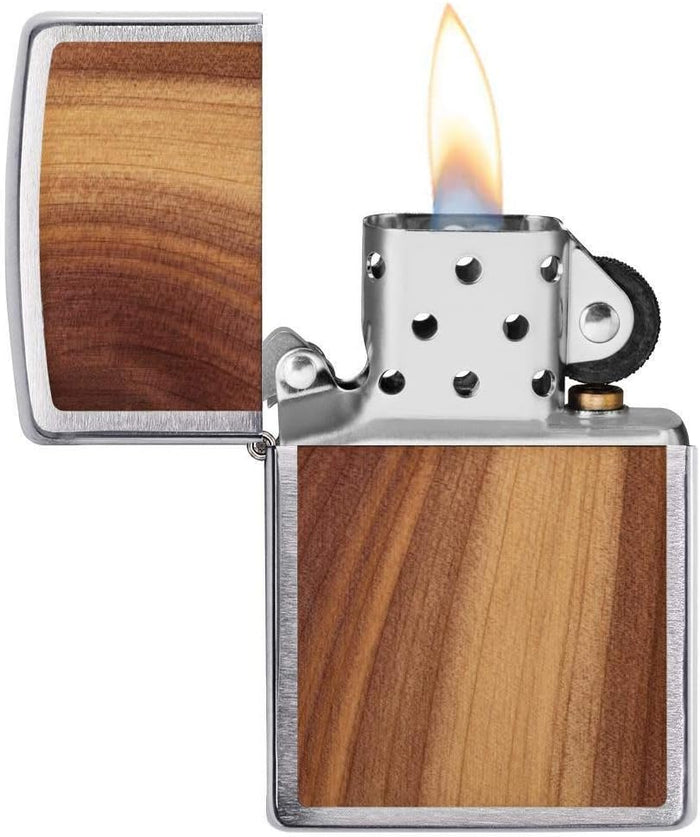 Zippo Antivento Ricaricabile Made In Usa Argento Unisex 4