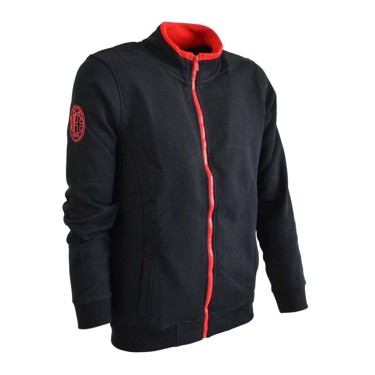 Tuta completa nera uomo adulto AC MILAN Fc