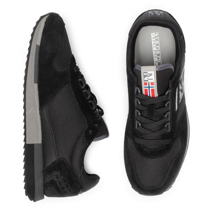 Napapijri Sneaker Virtus Pelle/Poliestere Nero 3