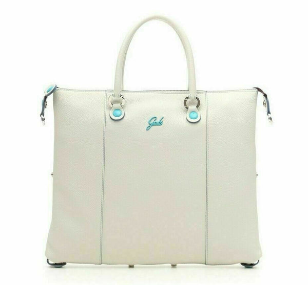 Gabs G33t2-p0086 Shopper Trasformabile Bianco Donna