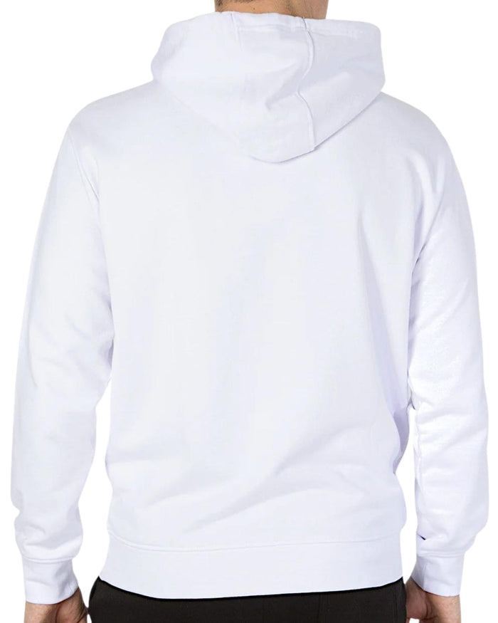 Ellesse Hoodie Patch Logo Bianco Uomo-2