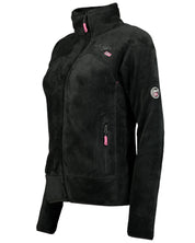 Geographical Norway Maglia In Pile Full Zip Maniche Lunghe By Nero Donna