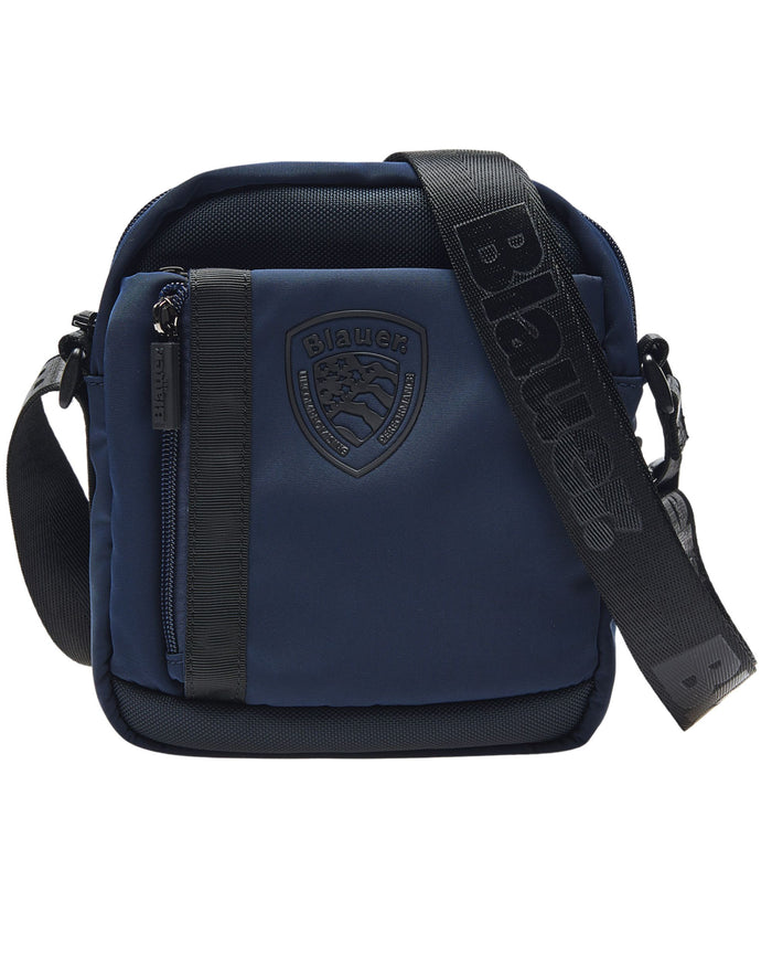 Blauer Cordura Crossbody Bag Office Blue Men 1