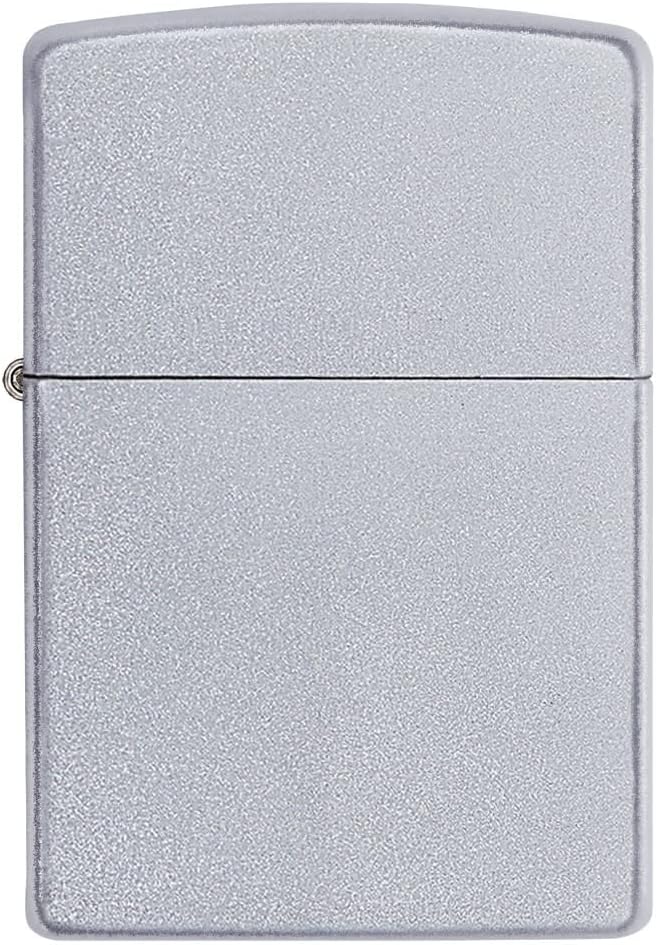 Zippo Windproof Refillable Made In Usa Silver Unisex
