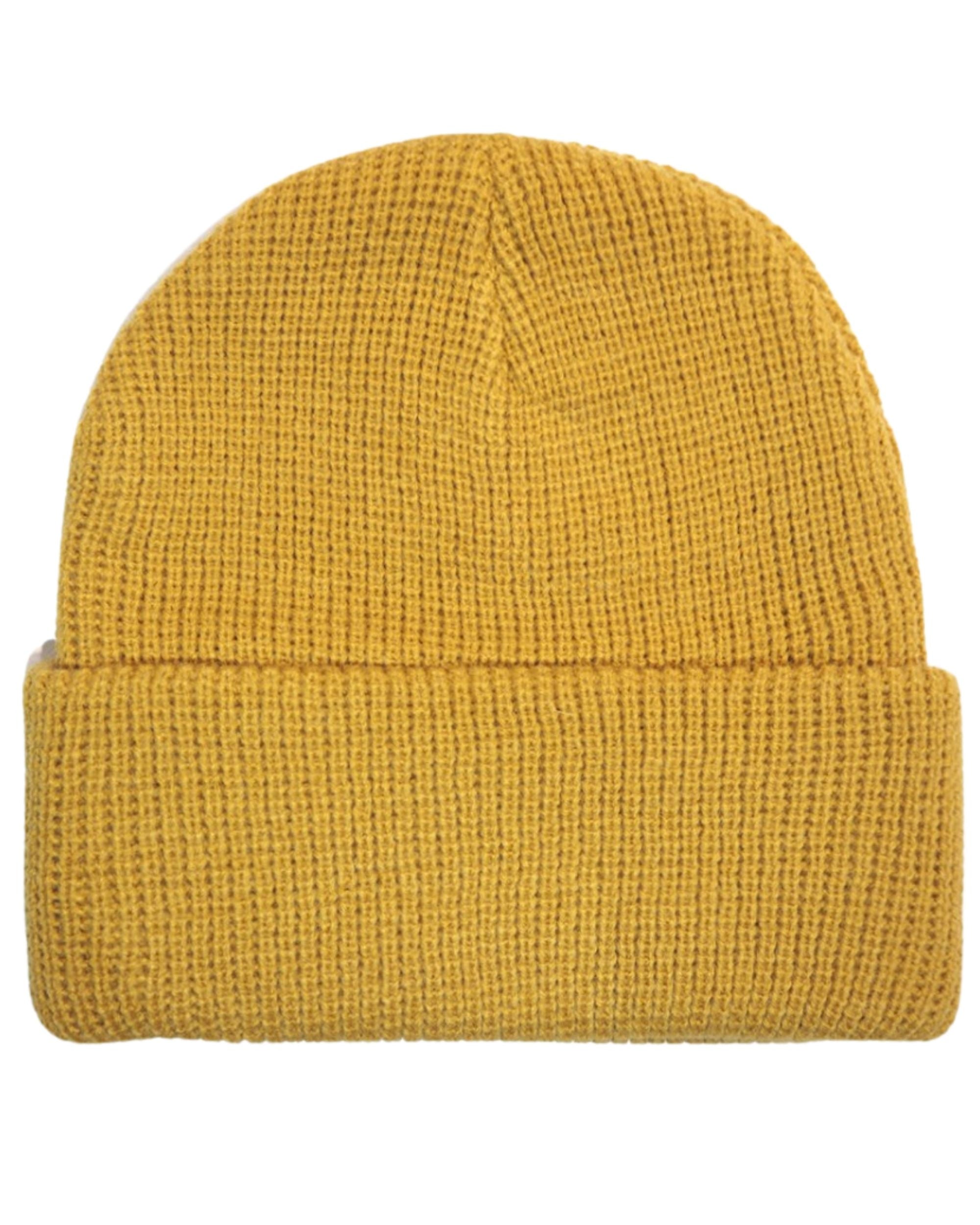 Goorin Bros. Cappello Beanie Hat Cuffia Con Patch Frontale E Logo Su Lato Marrone Unisex