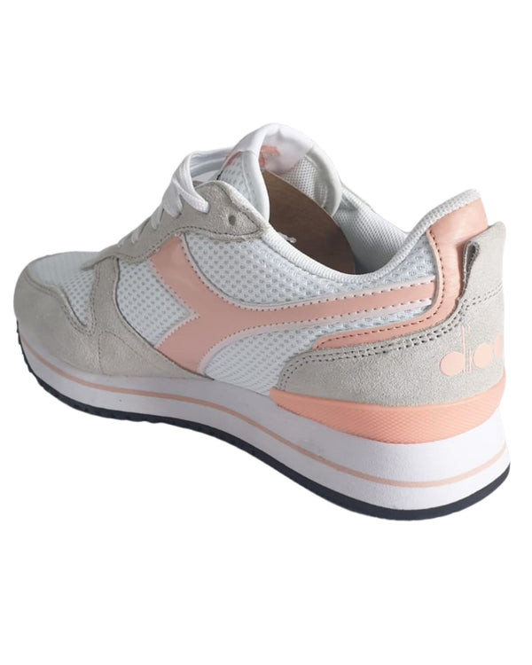 Diadora Olympia Sneakers Pelle Bianco-2