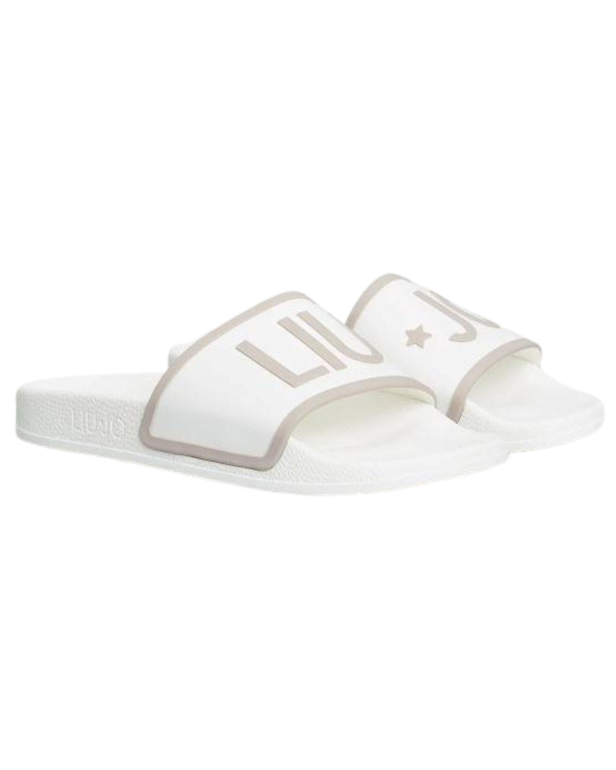 Liu Jo Slipper Rubberized White