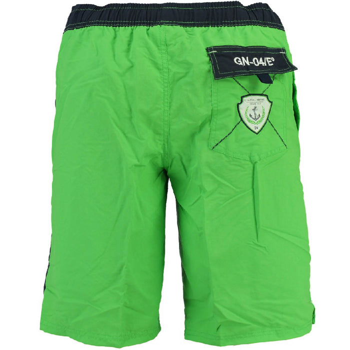 Geographical Norway Men's Green Swimming Shorts 3