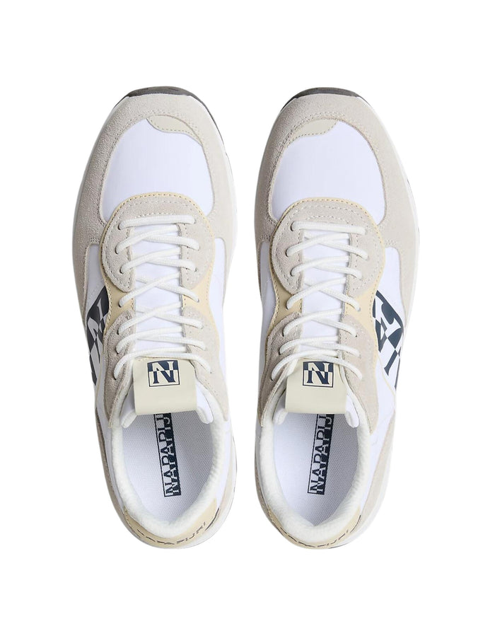 Napapijri Sneakers S3Match02 Pelle/Poliestere Bianco 3