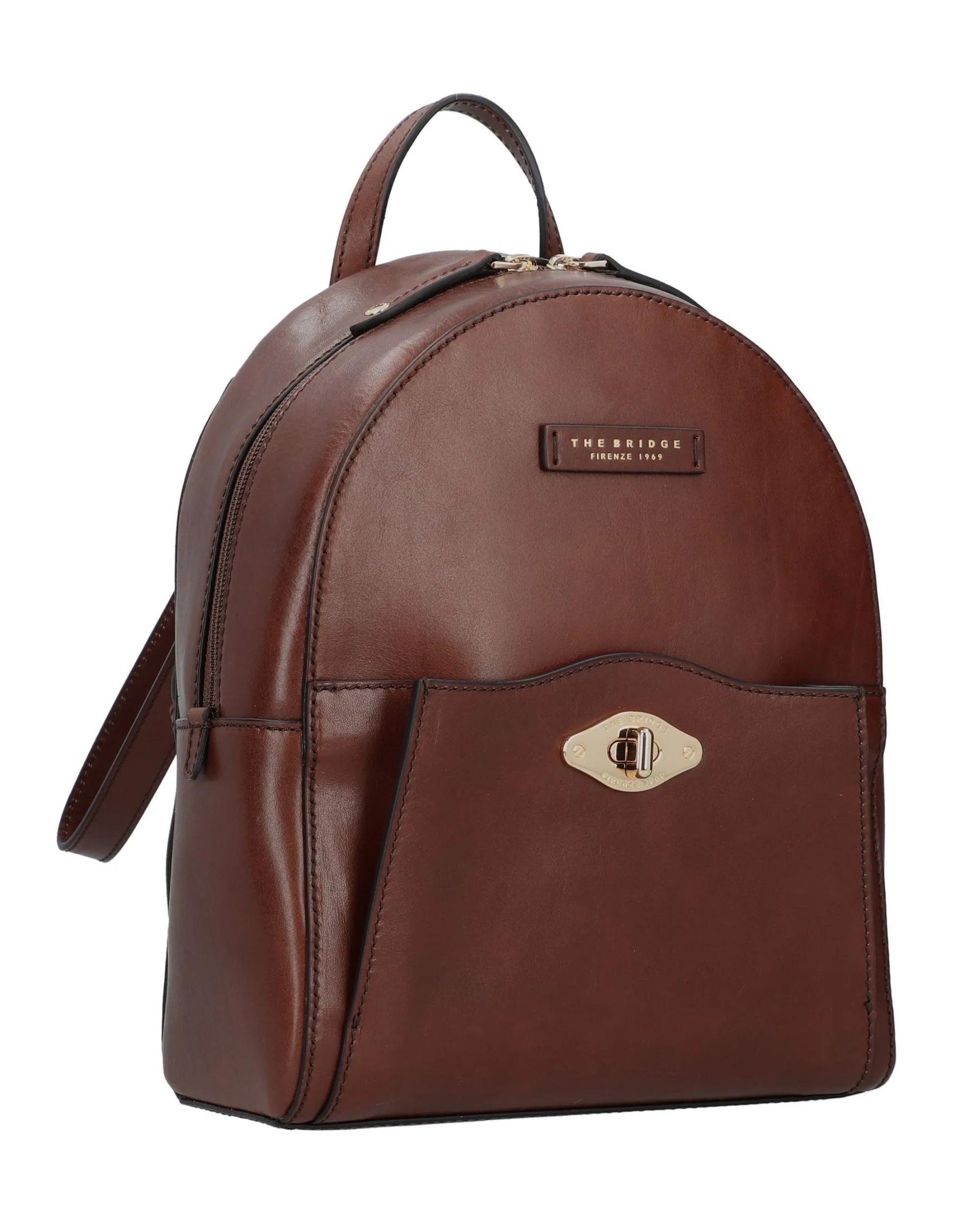 Zaino Pelle The Bridge The Bridge Zaino Piccolo Linea Barbara In