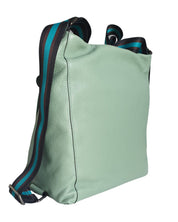 Gabs Shoulder Bag Icon Black Green Leather